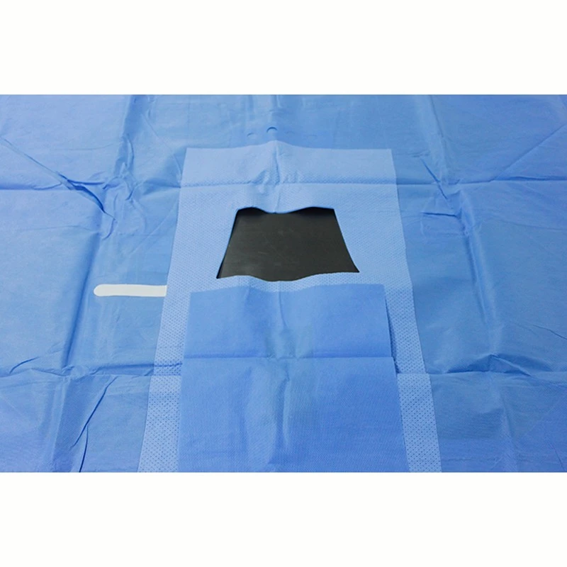 Laparoscopy & Pelviscopy Drapes with Leggings (3)